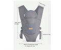 1803 Baby Carrier Newborn to Toddler, Cozy Baby Wrap Carrier(7-30Lbs), Easily Adjustable Toddler Carrier