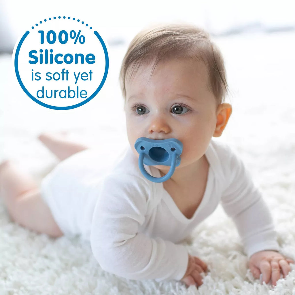 Dr. Brown'S Happypaci One-Piece 100% Silicone Pacifier - 0-6 Months - 3Pk