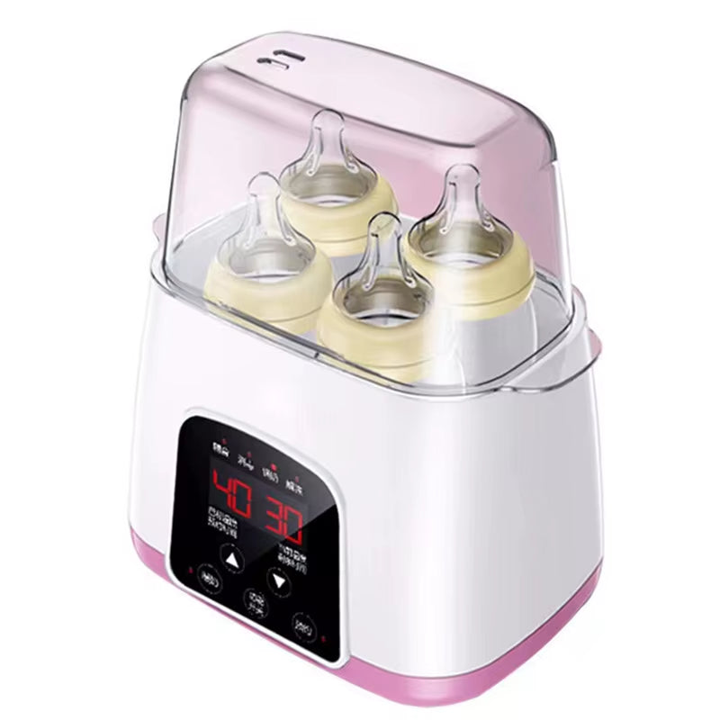 Automatic Intelligent Thermostat Milk Bottle Heater Baby Bottle Warmer Bottle Sterilizer Disinfection LED 2 in 1 Milk Sterilizer