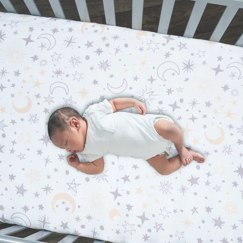 Goodnight Moon 3-Piece Celestial Nursery Baby Crib Bedding Set