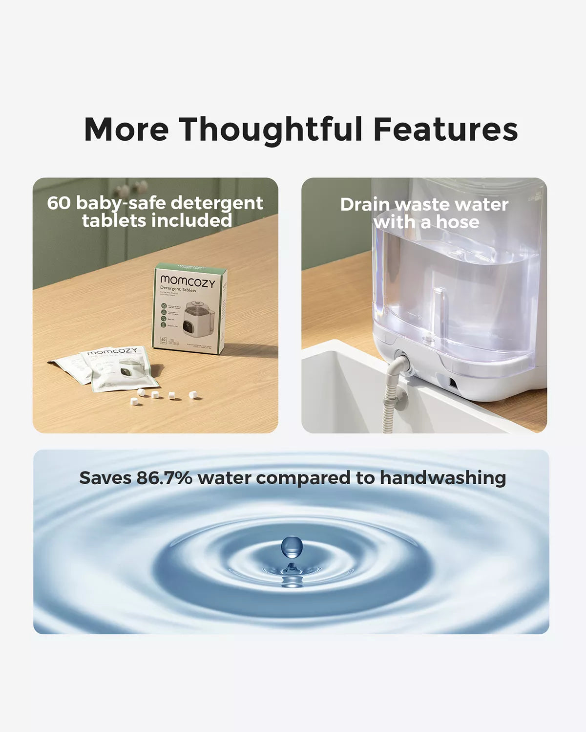 Kleanpal Pro Baby Bottle Washer and Sterilizer