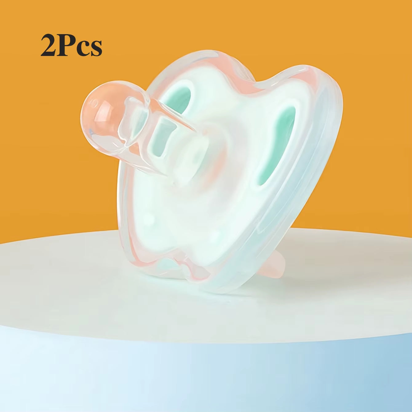 Soft Silicone Baby Pacifier, Newborn Soother
