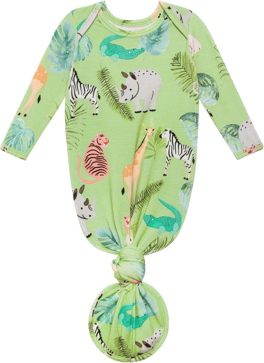 Knotted Newborn Gown - Newborn Gowns for Girls 0-3 Months
