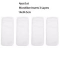Fralda Ecologica Babyland 4Pcs/Set Cloth Diapers Baby Shells for 0-2 Years Adjustable Reusable Baby Cloth Nappy Covers