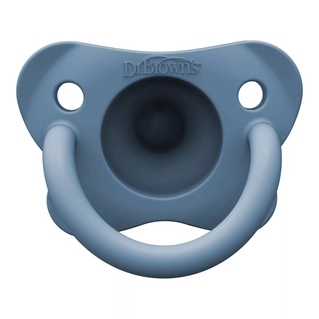 Dr. Brown'S Happypaci One-Piece 100% Silicone Pacifier - 0-6 Months - 3Pk