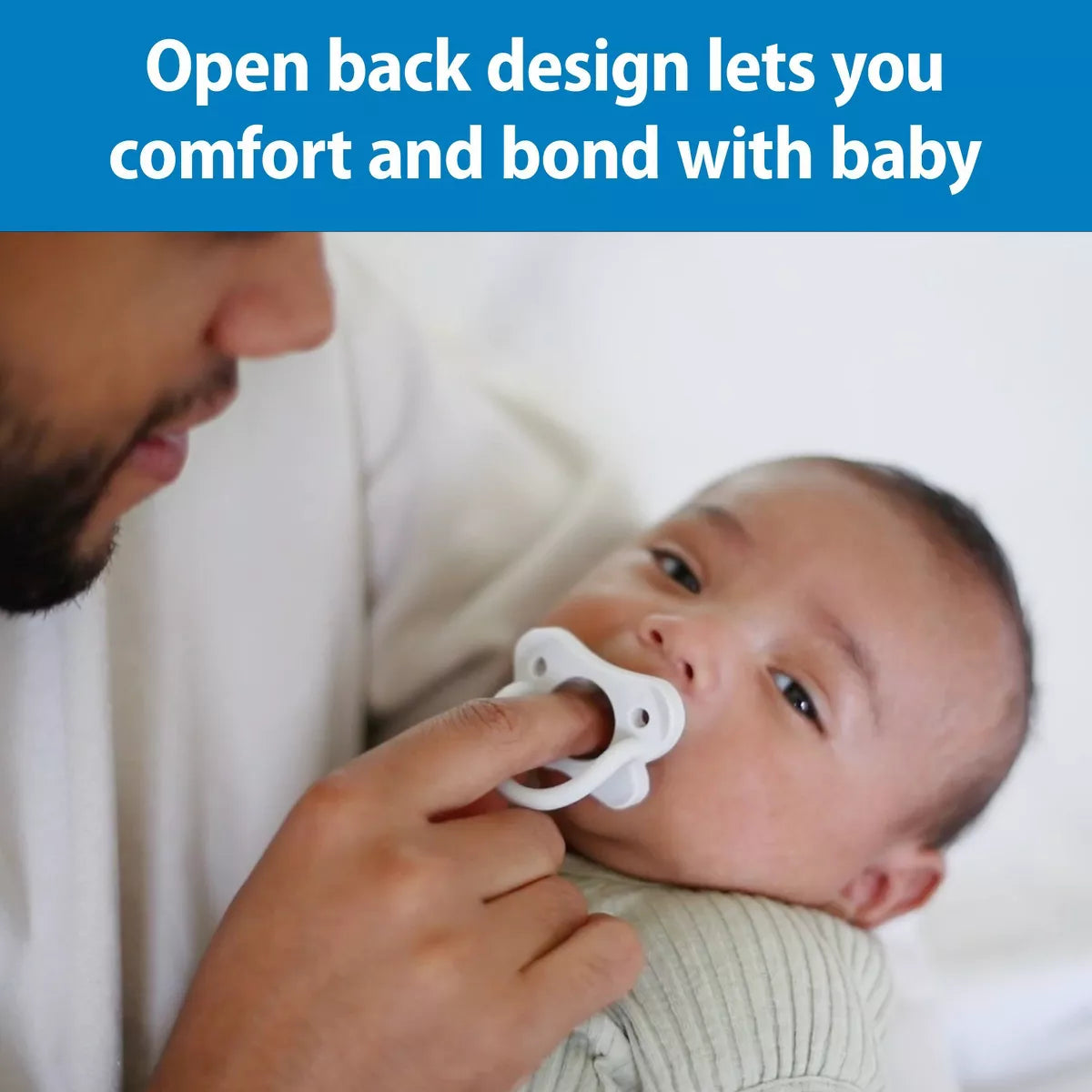 Dr. Brown'S Happypaci One-Piece 100% Silicone Pacifier - 0-6 Months - 3Pk