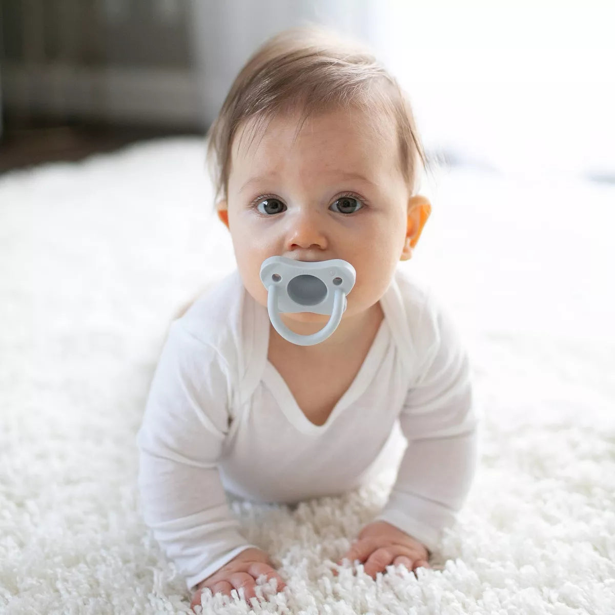 Dr. Brown'S Happypaci One-Piece 100% Silicone Pacifier - 0-6 Months - 3Pk