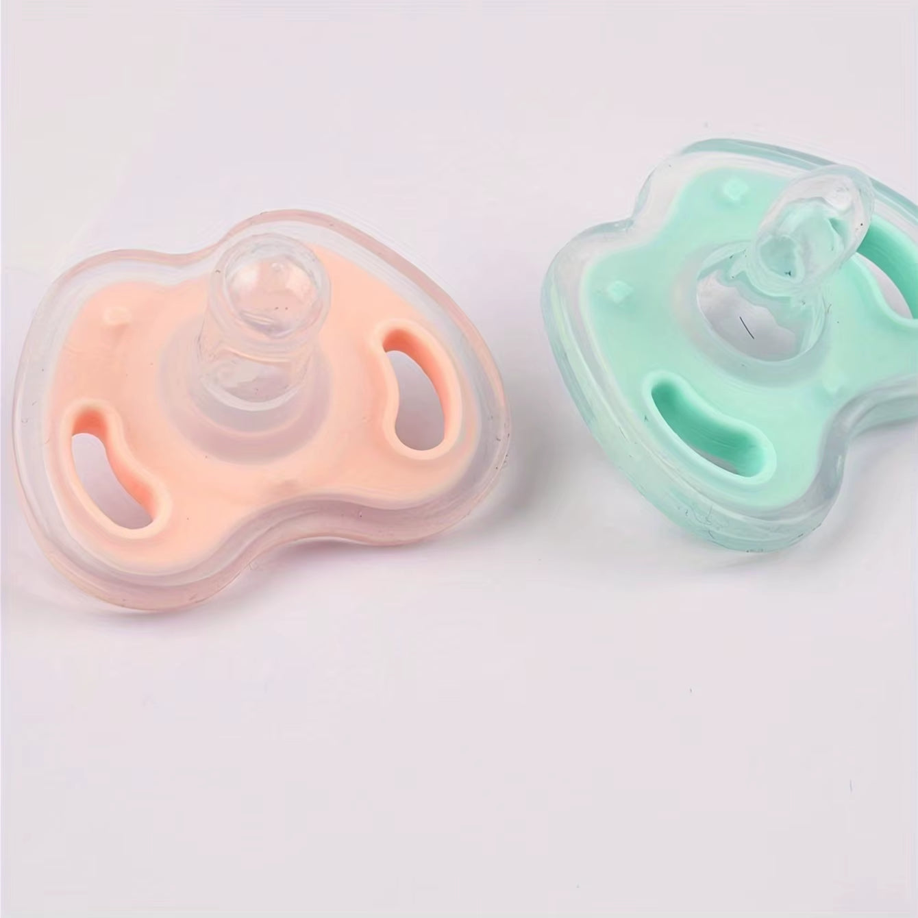 Soft Silicone Baby Pacifier, Newborn Soother