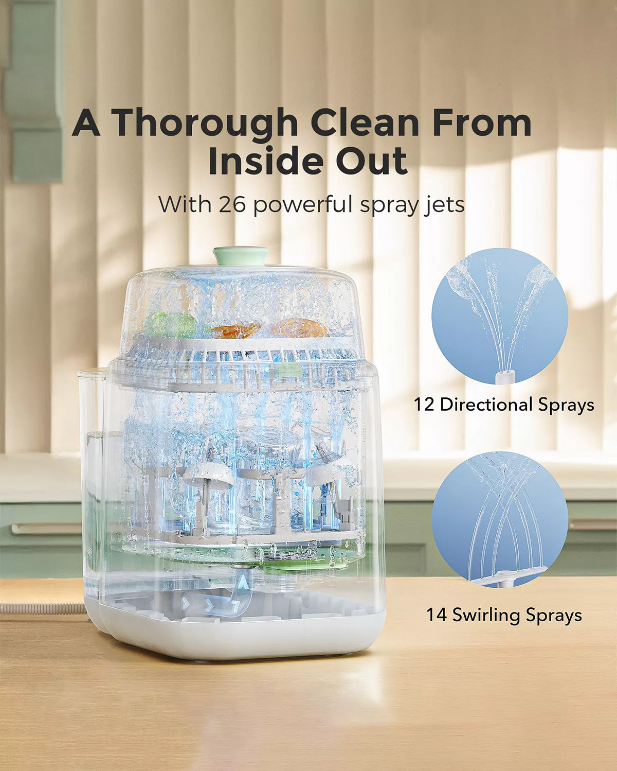 Kleanpal Pro Baby Bottle Washer and Sterilizer