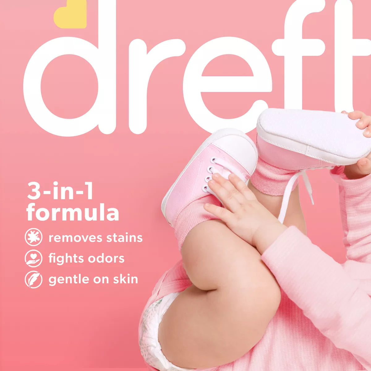 Dreft Original Stage 1: Newborn Hypoallergenic HE Liquid Laundry Detergent